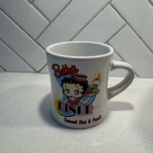 Betty's Diner White Mug